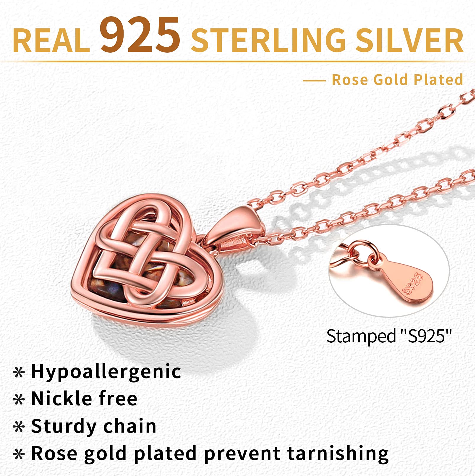 ChicSilver Collana Cuore Personalizzata Argento 925 Foto e Incisione Oro Rosato Ciondolo Portafoto Ciondolo Argento 925 Portafoto a Cuore