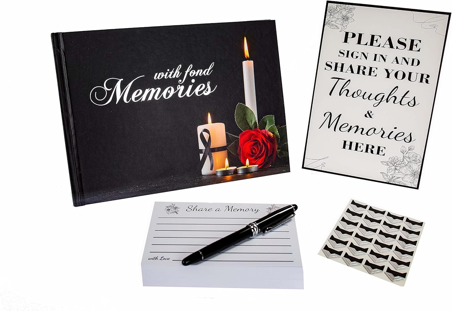 Funeral Guest Book Up to 360 Guest Entries Memorial