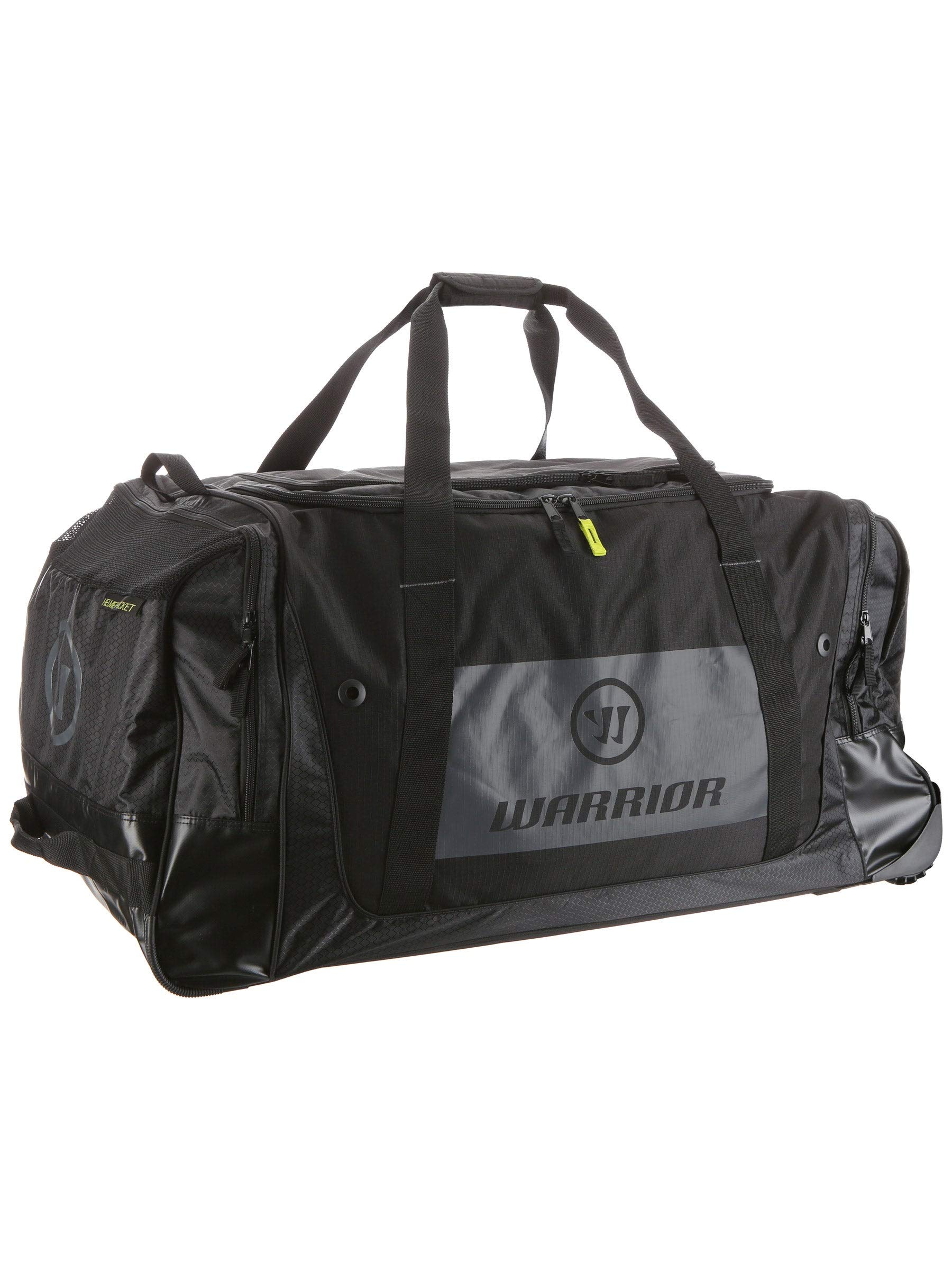 WARRIOR Q10 Wheel Hockey Bag, Black/Grey, Senior 37