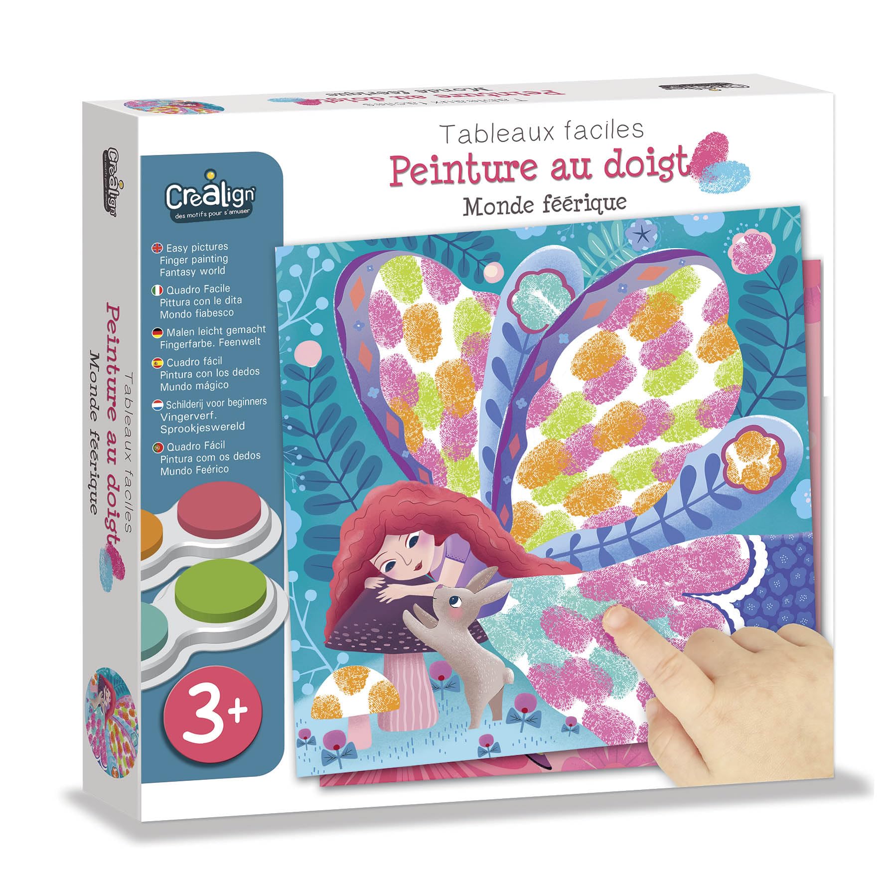 Crea lign' - Finger Painting, CL130, 10 Units (Pack of 1)