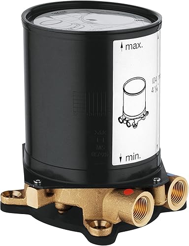 Grohe Juego de relleno de bañera montado en el suelo, cromado Starlight