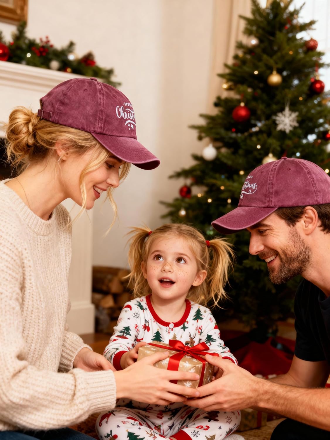 Christmas Baseball Cap Xmas Hat for Men Women, Santa Hat Cotton Embroidered Funny Merry Christmas GIifts - Image 7