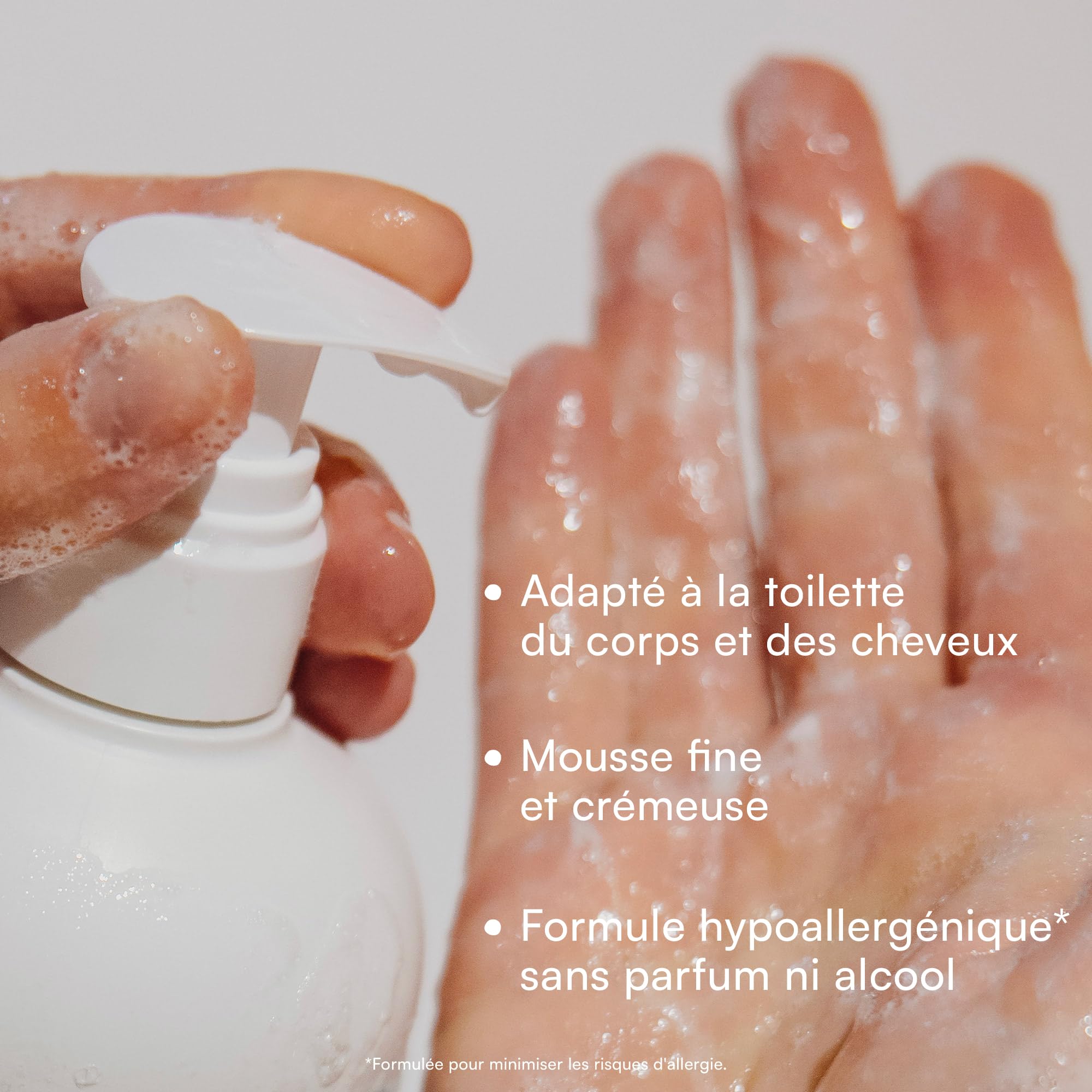 Laboratoires de Biarritz Gel Lavant Surgras Bébé Sans Parfum pH Neutre Certifié Bio 500 ml Fabriqué en France