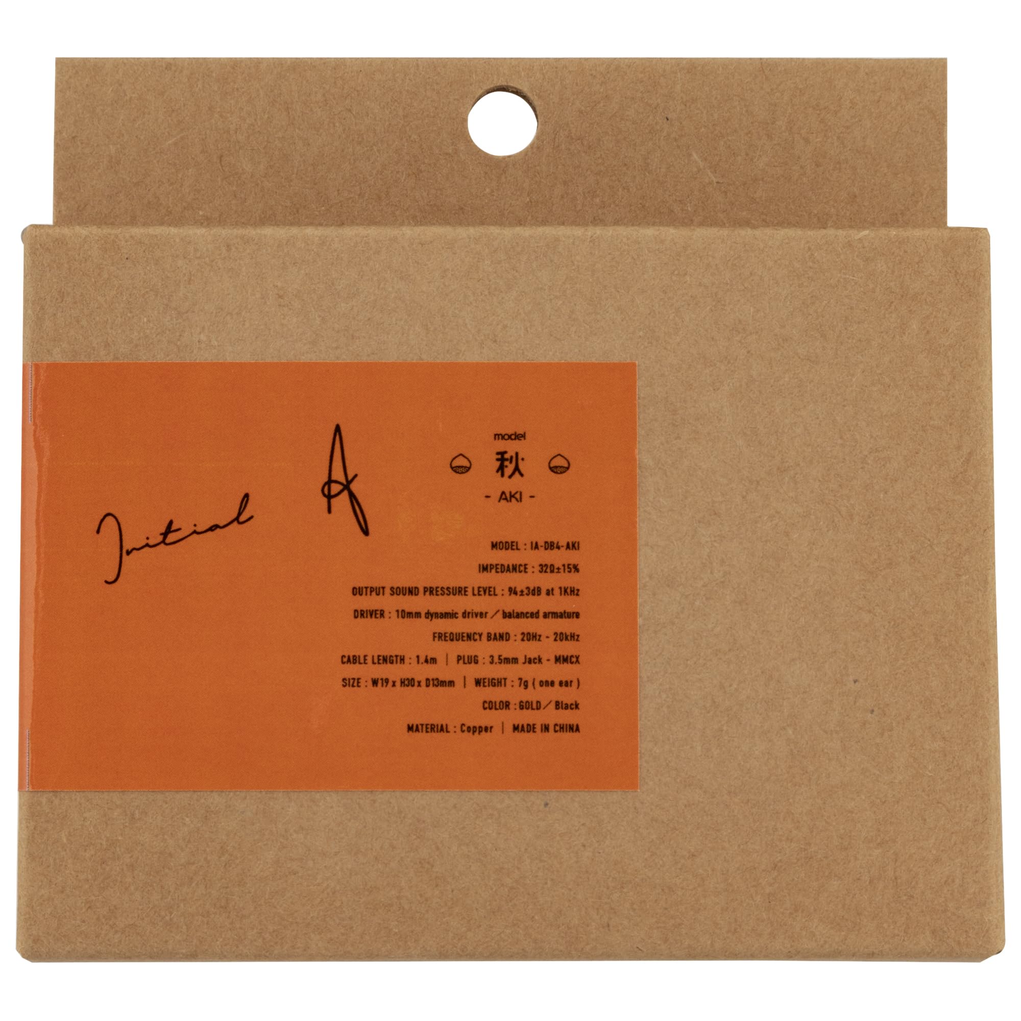 Amazon.co.jp: Initial A 秋 - Aki - 10mmダイナミックドライバー×BA