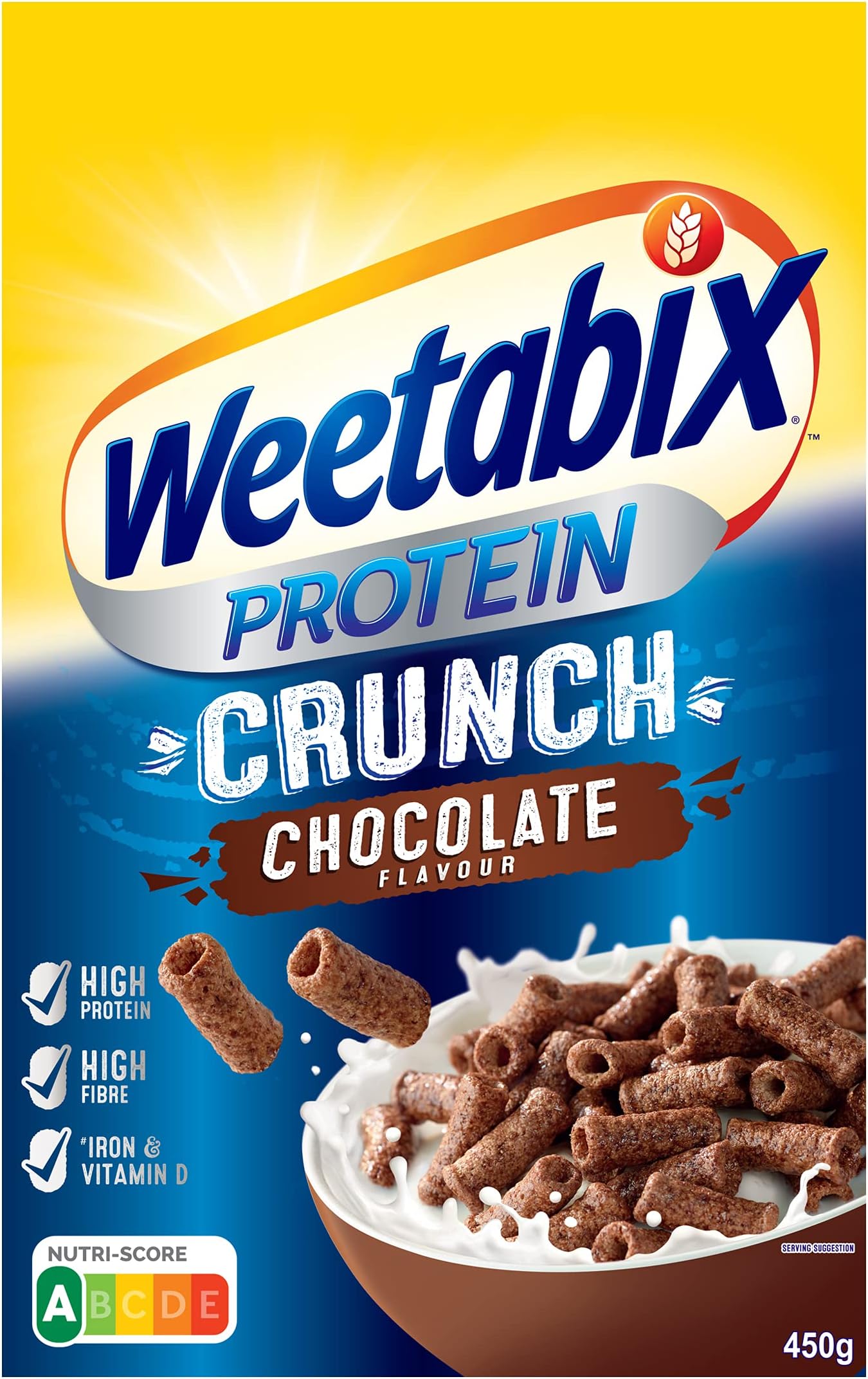 Weetabix Protein Crunch Chocolate Flavour 450g
