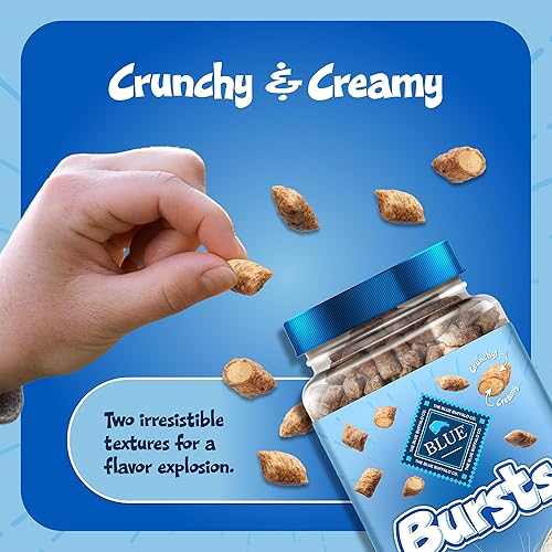 Miniatura 6 de Blue Buffalo - Premios crujientes Bursts para gatos, de pollo, tarro de 340,1 g