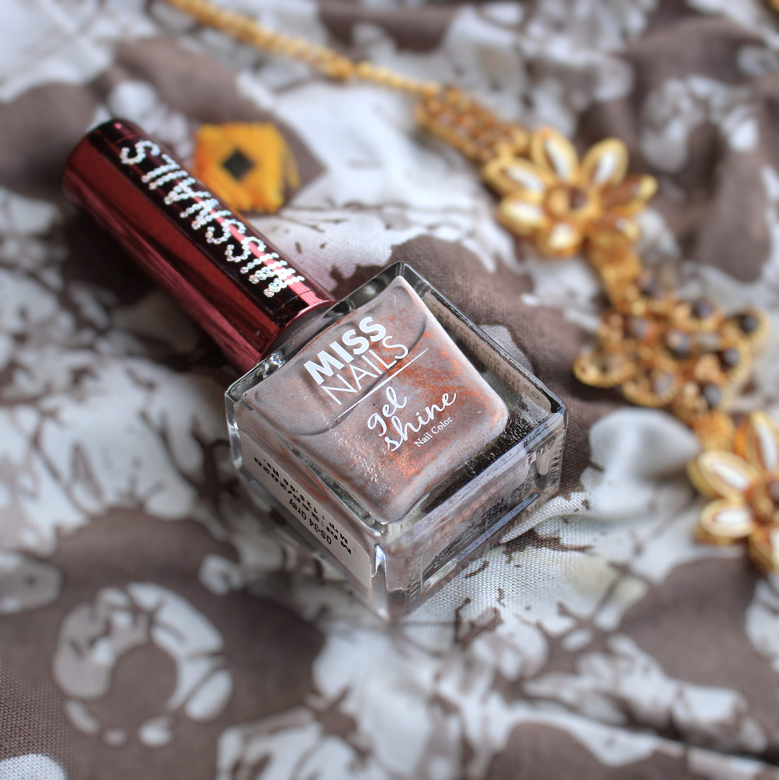 MISS NAILS Miss Nails Gel Shine Something Gray, 8 ml