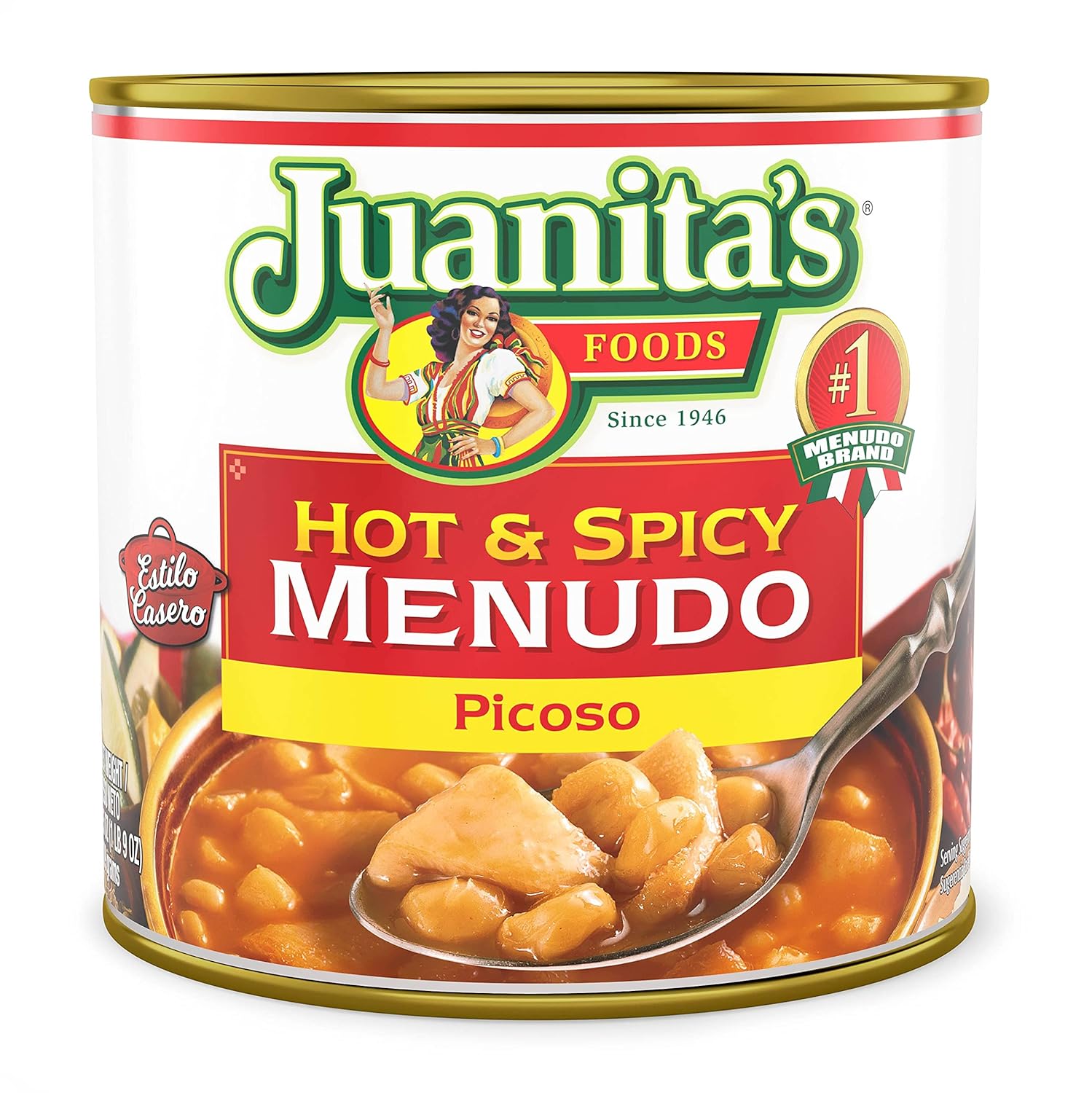 Juanita's Hot & Spicy Menudo, 25 oz Vegetable Soups