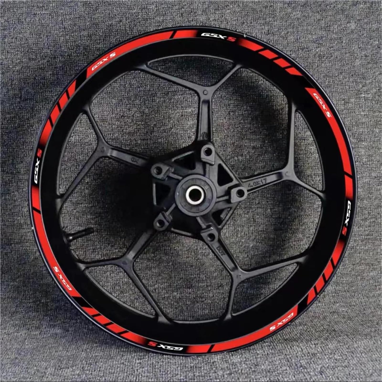 Wheel Stickers Motorcycle Reflective Wheel Decal for Suzuki GSX-S750 GSX750S GSXS750 Gsxs 750 S750 Rim Stripe Decals Rim Reflective Decal