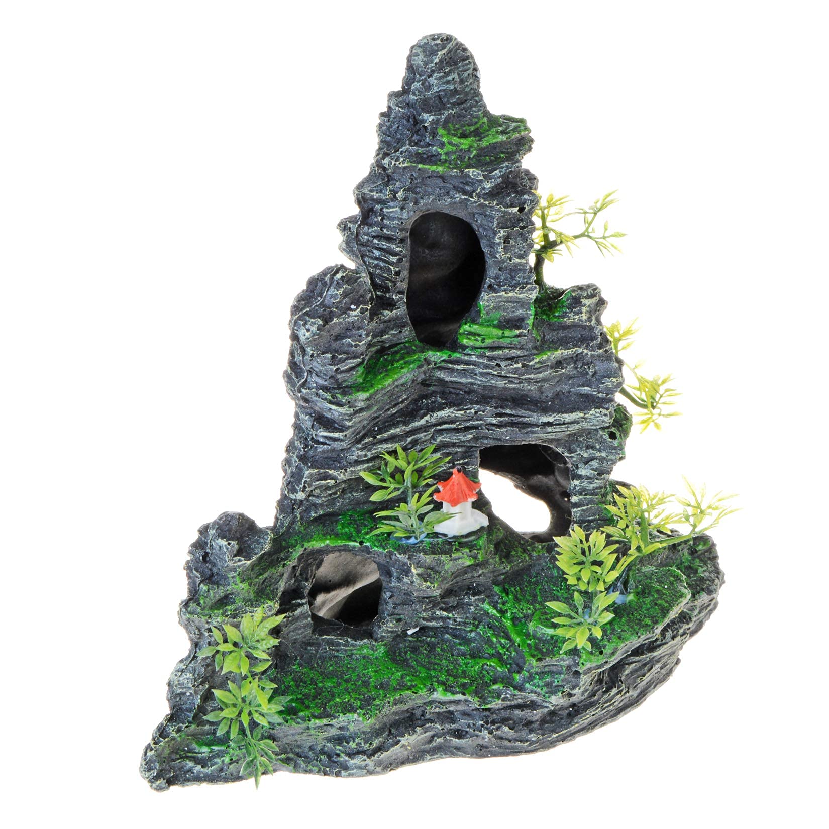 Décorations pour aquarium - Grandes pierres - Décoration thématique pour aquarium (27 x 12 x 26 cm)