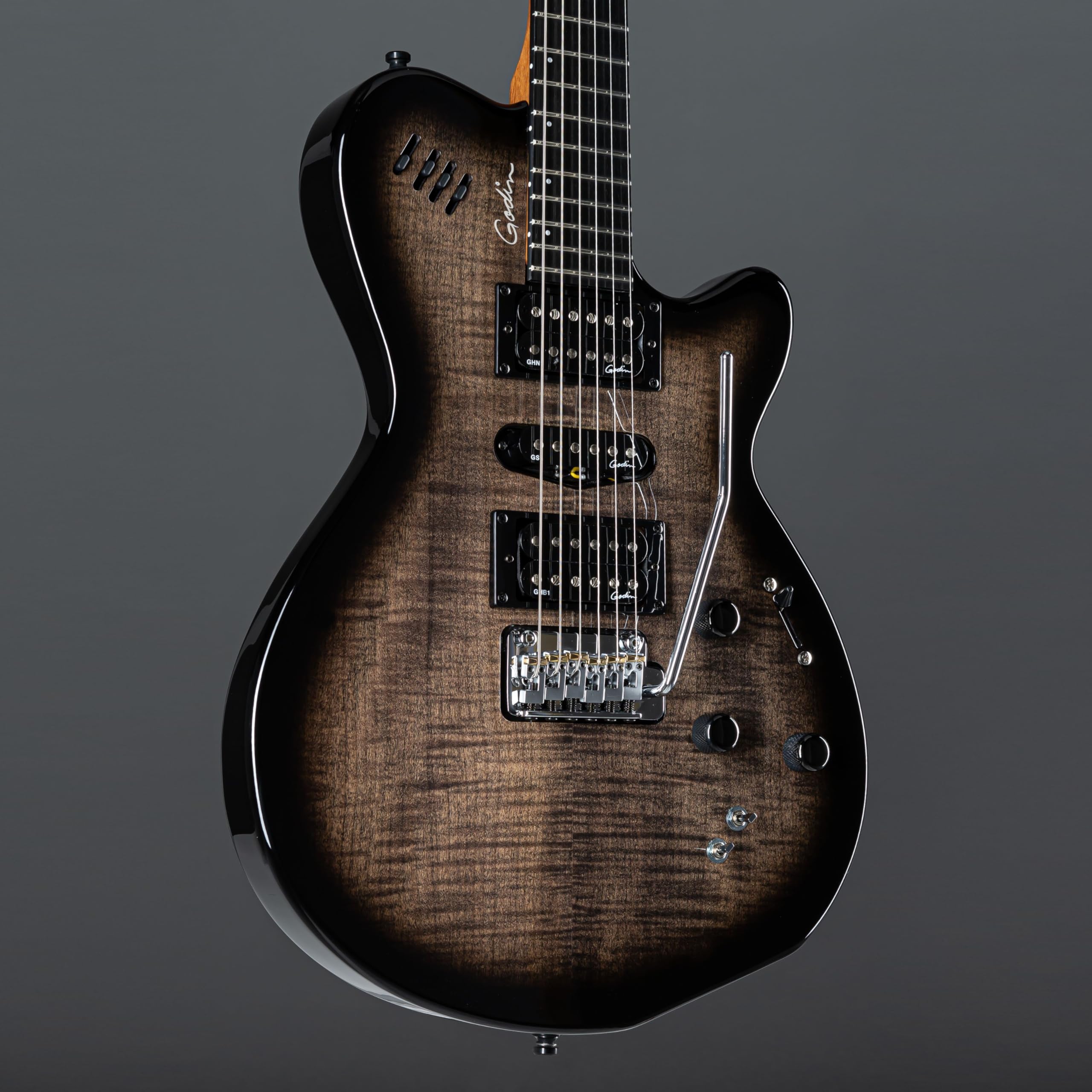 Amazon | Godin (ゴダン) xtSA エレキギター アコギ シンセ の3つの