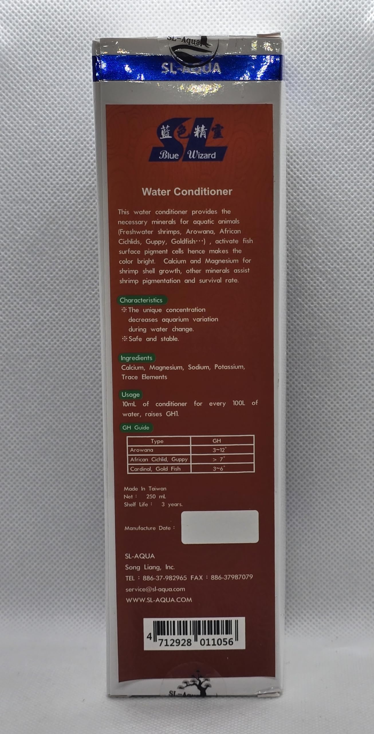 SL-Aqua Blue Wizzard GH+, GH conditioner for Sulawesi shrimp - Image 2