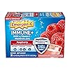 Emergen-C Immune+ Triple Action Immune Support Powder, BetaVia (R), 1000mg Vitamin C, B Vitamins, Vitamin D and Antioxidants, Raspberry, Back to School Essentials – 30 Count