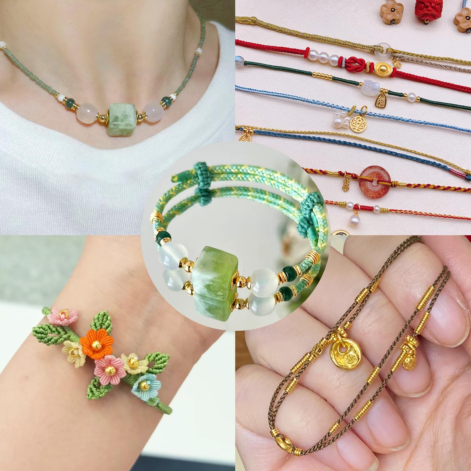 Matériel Création Artisanale Cordon Coton Tressé Pour Bracelets - Fil Macramé, Ajustable, Fait Main - Pour Bijoux Artisanaux Et Décoration Corde Coton Tressée Matériel Création Artisanale Cordon Coton Tressé Pour Bracelets - Fil Macramé, Ajustable, Fait Main - Pour Bijoux Artisanaux Et Décoration Corde Coton Tressée