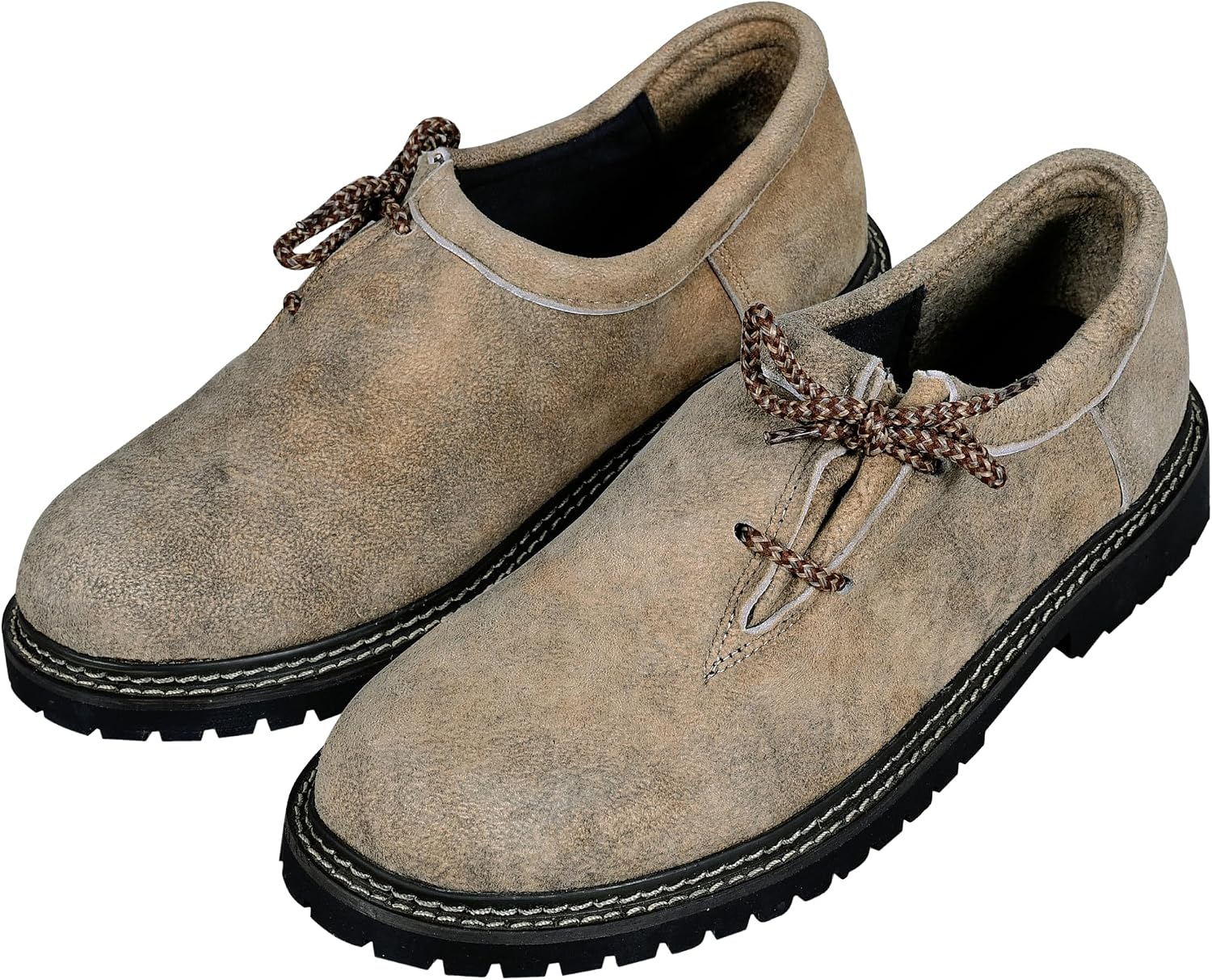 Lederhosen Shoes, Haferl Shoes, Authentic Bavarian Leather Trousers Men's Shoe Oktoberfest Trachten Real Leather Western Traditional Oktoberfest Boots