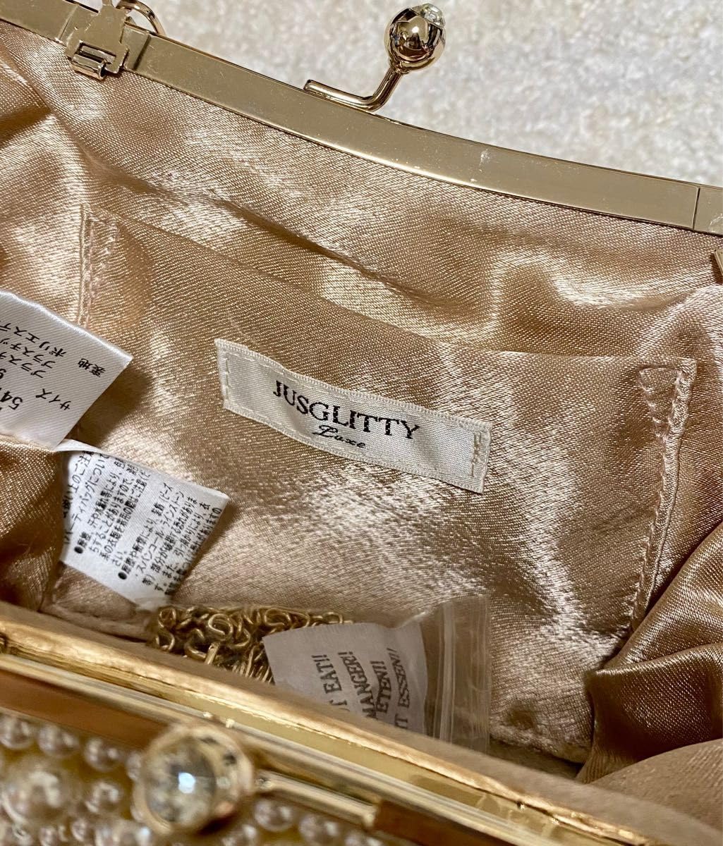 Amazon.co.jp: ジャスグリッティー パーティーバッグ クラッチバッグ  