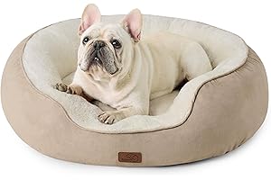 Cozy Calming Pet Plush Dog Bed