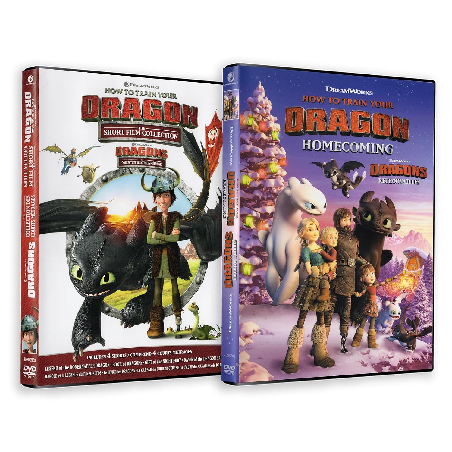 How To Train Your Dragon "5 Short Films" Collection: Legend of the Boneknapper Dragon / Book of Dragons / Gift of the Night Fury / Dawn of the Dragon Racers / How to Train Your Dragon: Homecoming