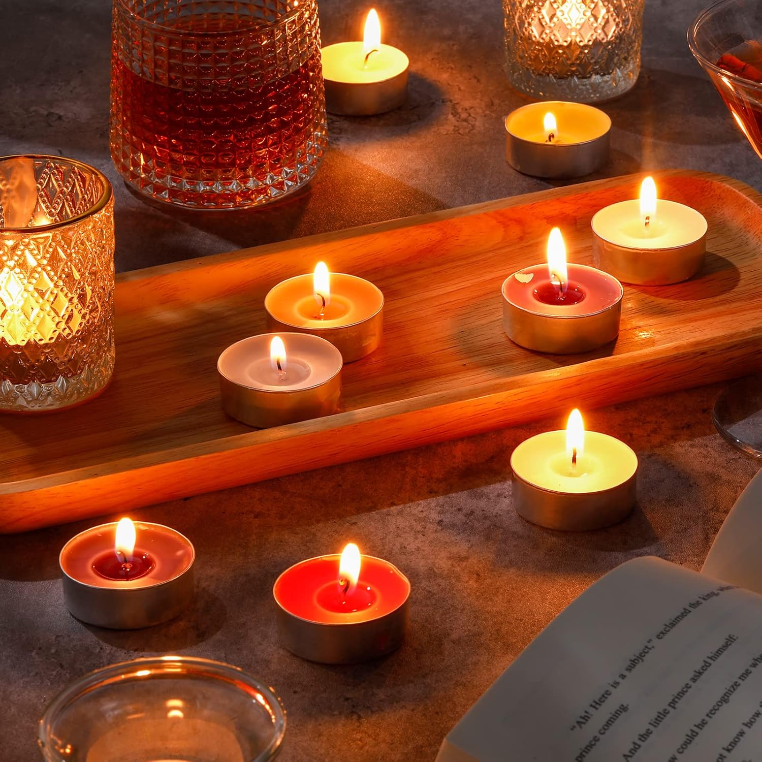 108 Pcs Scented Tea Lights Candles Mini Scented Tealight Candles Bulk for Burning Approximately 4 Hours Time(Mix) - Image 6