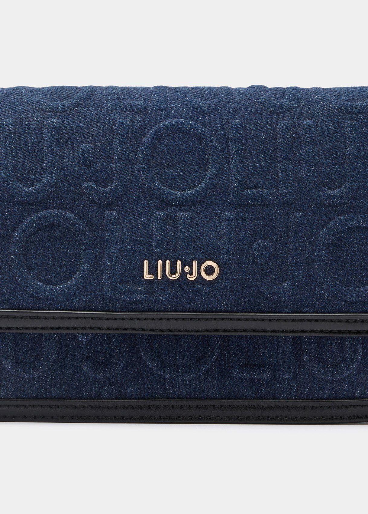 Liu Jo Umhängetasche klein aus Denim T_U_, 94024