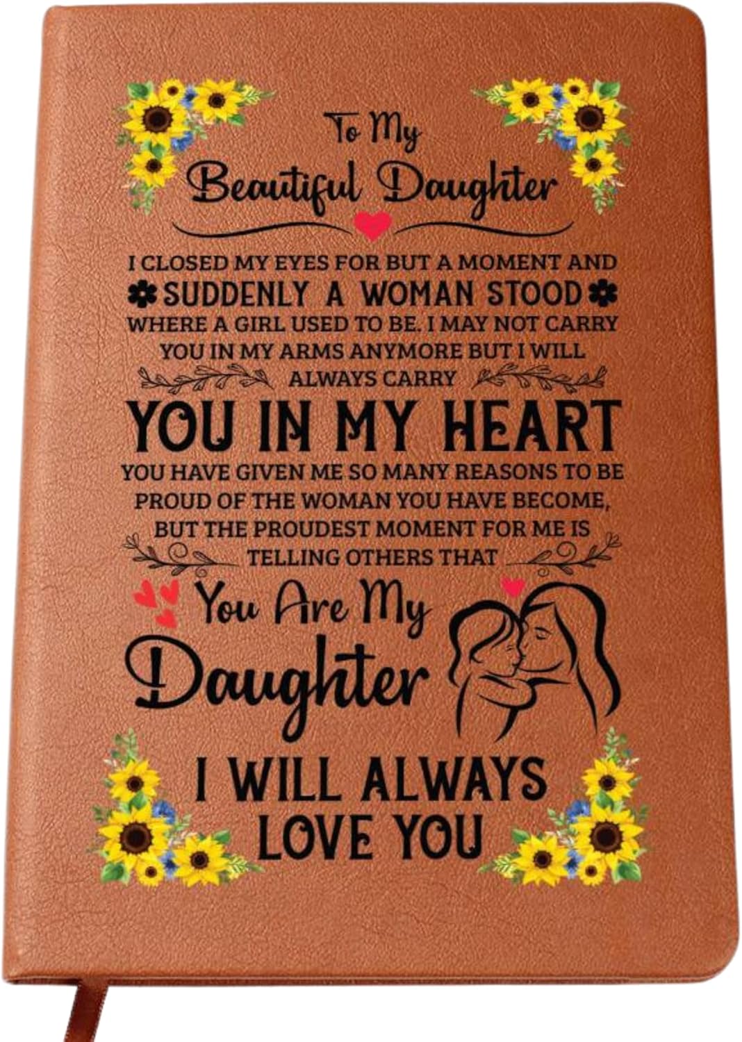 To My Daughter Birthday Gifts From Mom & Dad | Mother Daughter Gifts with Heartfelt Message Card & Gift Box | Daughter Birthday, Graduation, Christmas Gift From Parents (Beautiful Daughter)