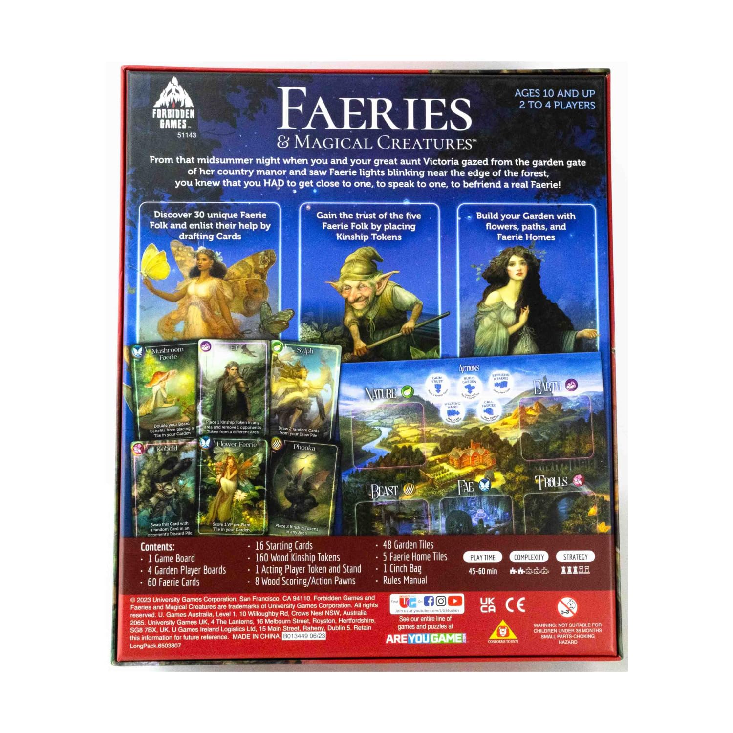 Faeries and Magical Creatures Strategy Board Game, Multi-color - Image 2