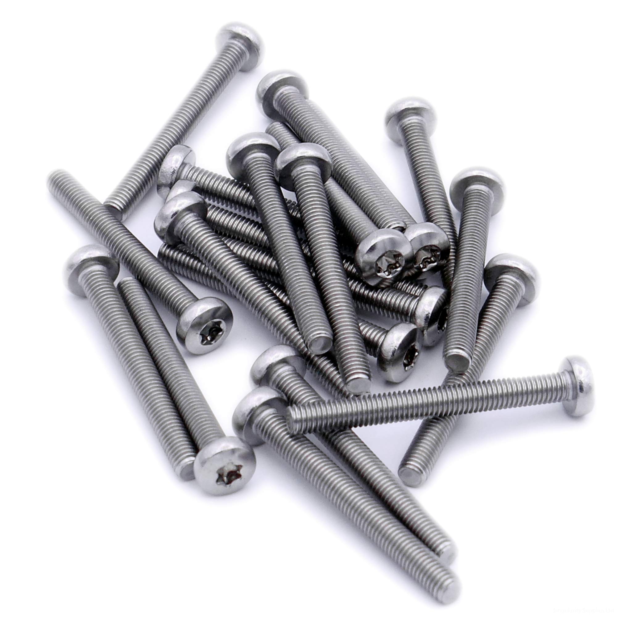 Singularity Supplies M3 (3Mm X 30Mm) Tx Pan Machine Screw (Bolt) - Stainless Steel (A2) (Pack Of 20)