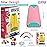 Arts and Crafts for Kids Ages 8-12,Friendship Bracelet Making Kit for Girl,Kids Jewelry Making Kit with 28 Pre-Cut Threads,Christmas Birthday Gifts for Ages 6 7 8 9 10 11 12 Year Old Pink/Cyan