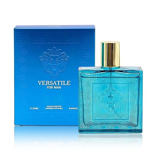 Versátil para hombre Colonia 3.4 fl oz Eau De Toilette Spray Notas Base de Frijoles, Ámbar, Flor de Geranio y Fragancia de Vainilla Para Hombres Uso