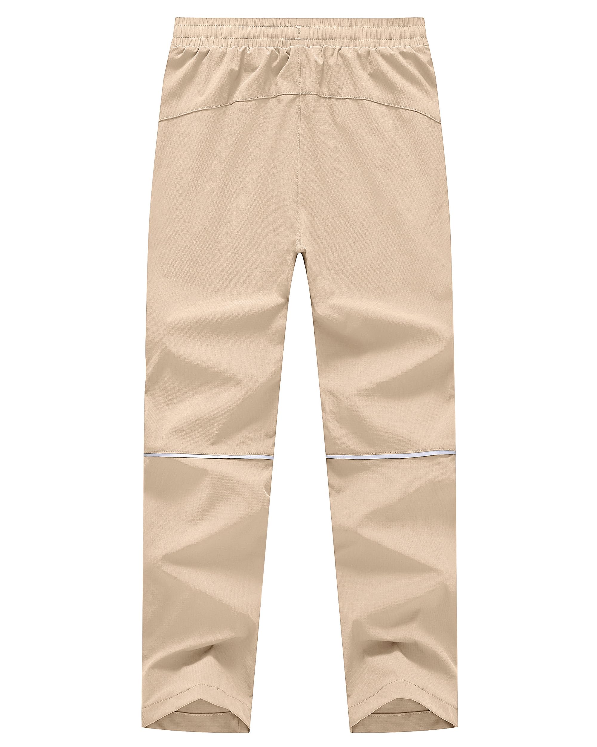 Wanderhose Kinder Sommer Wasserdicht Outdoorhose Jungen Arbeitshose Mädchen Trekkinghose mit Gummibund