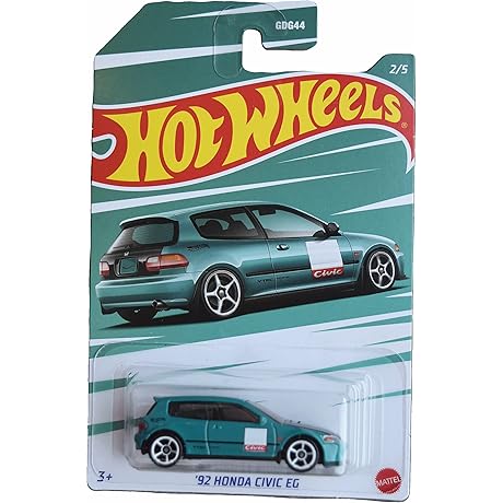 Hot Wheels '92 Honda Civic EG 1:64 Diecast