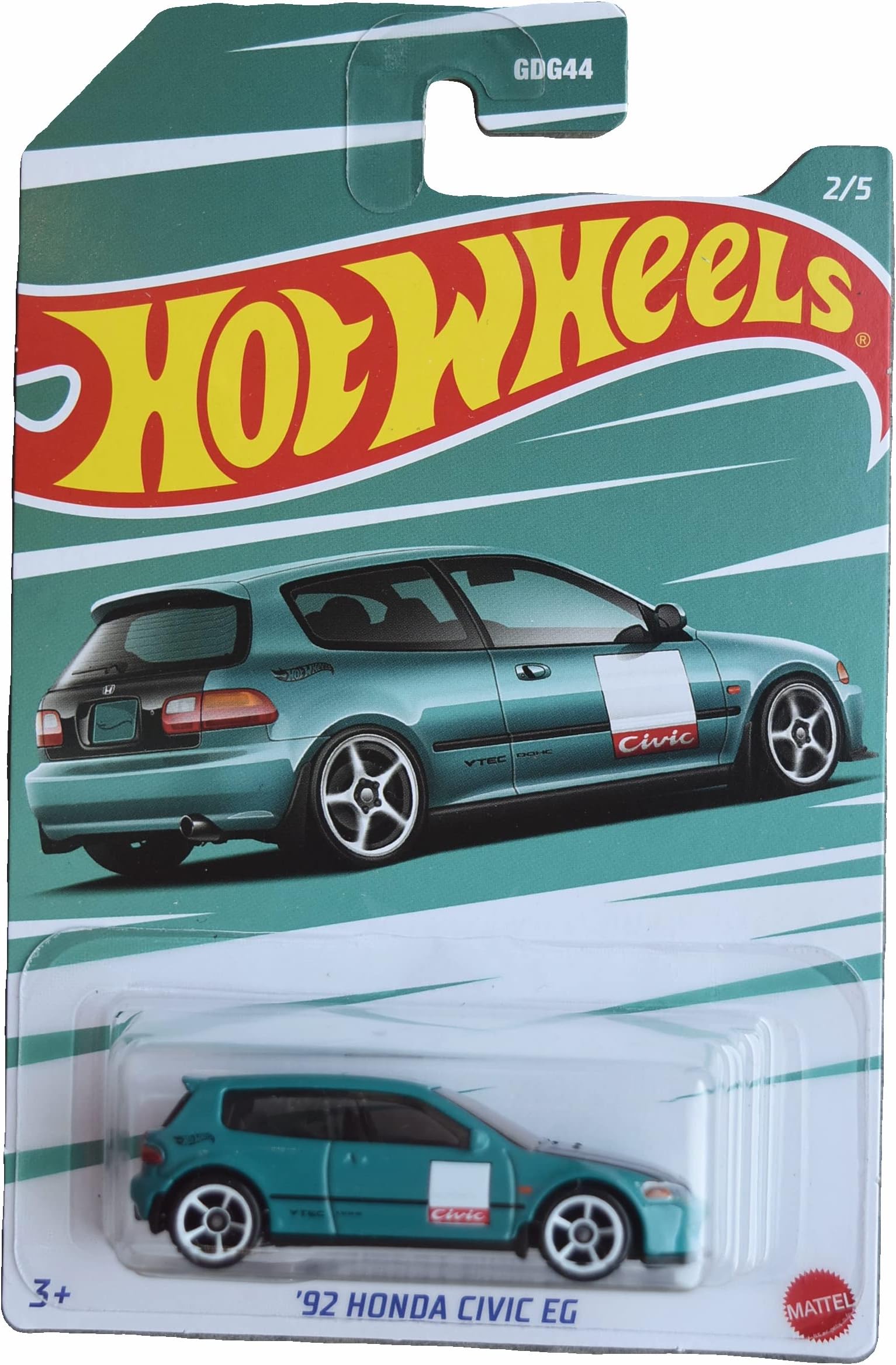 Mattel Hot Wheels '92 Honda Civic EG