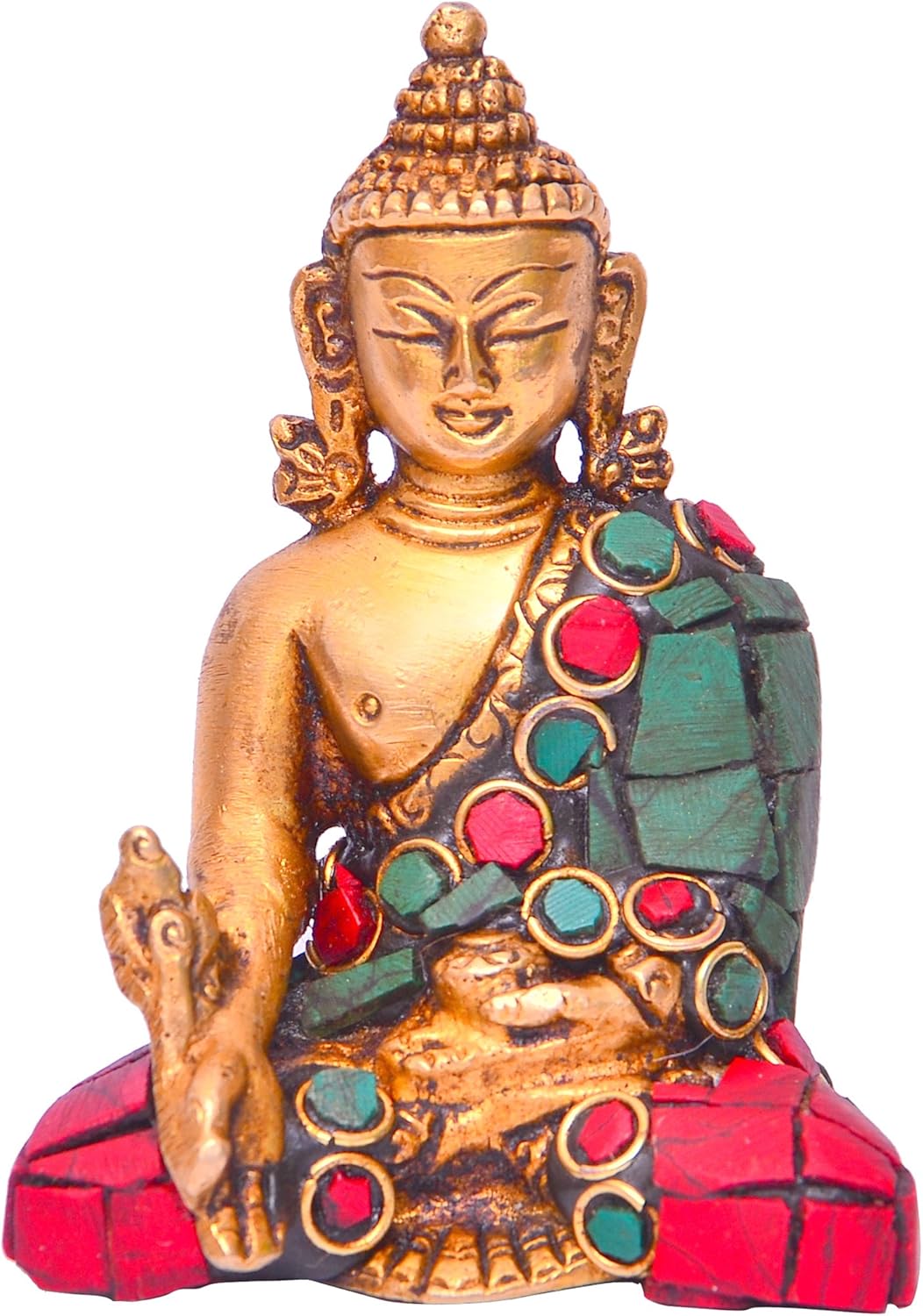 Purpledip Healing Medicine Lord Buddha Statue in Solid