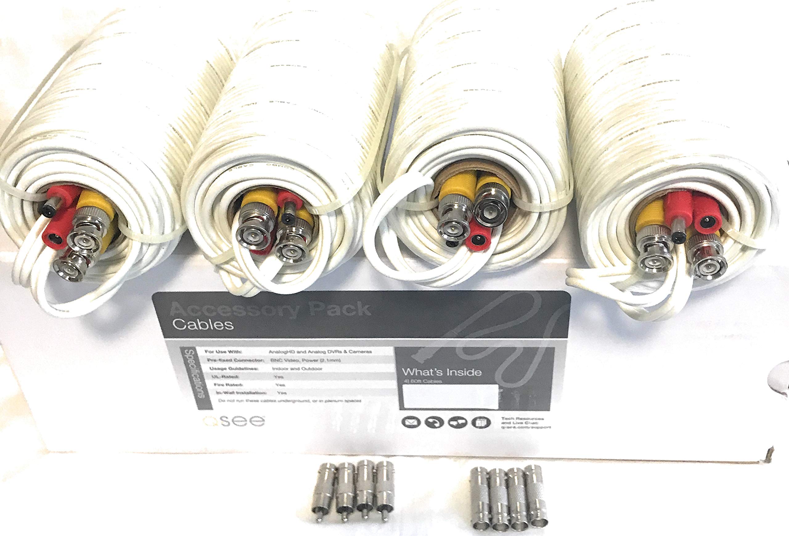 Power Cable Q See Bnc Hd Extension Cable Q See Security Camera - Main Image