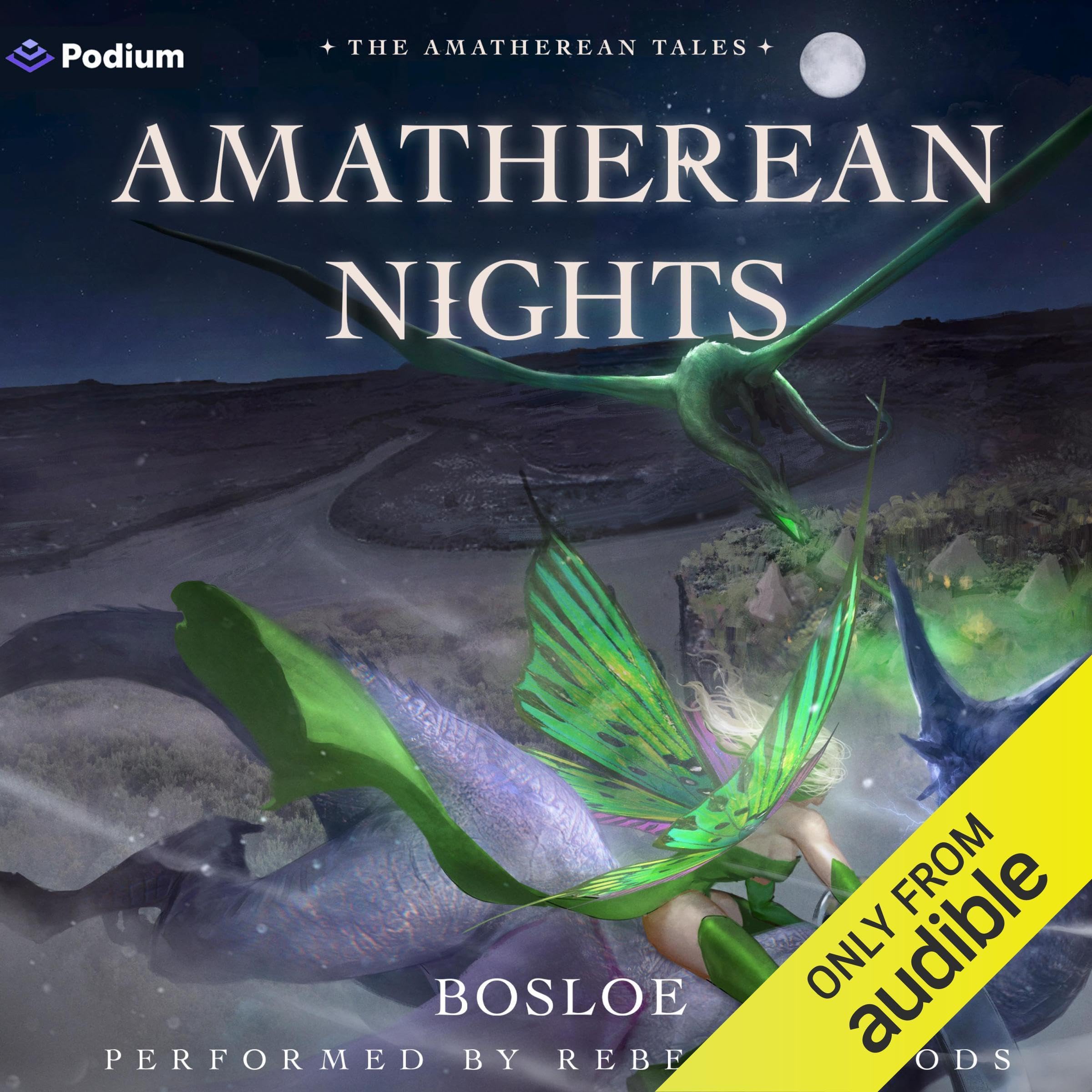 Cover art for Amatherean Nights: An Isekai LitRPG