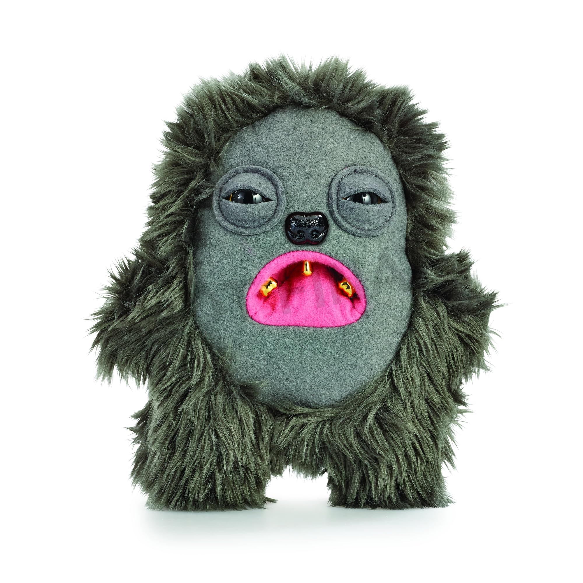 FugglerGold Fuggs by ZURU Funny Ugly Monster Plush Collectable Toy (Hedge Grog - Eyes and Teeth)