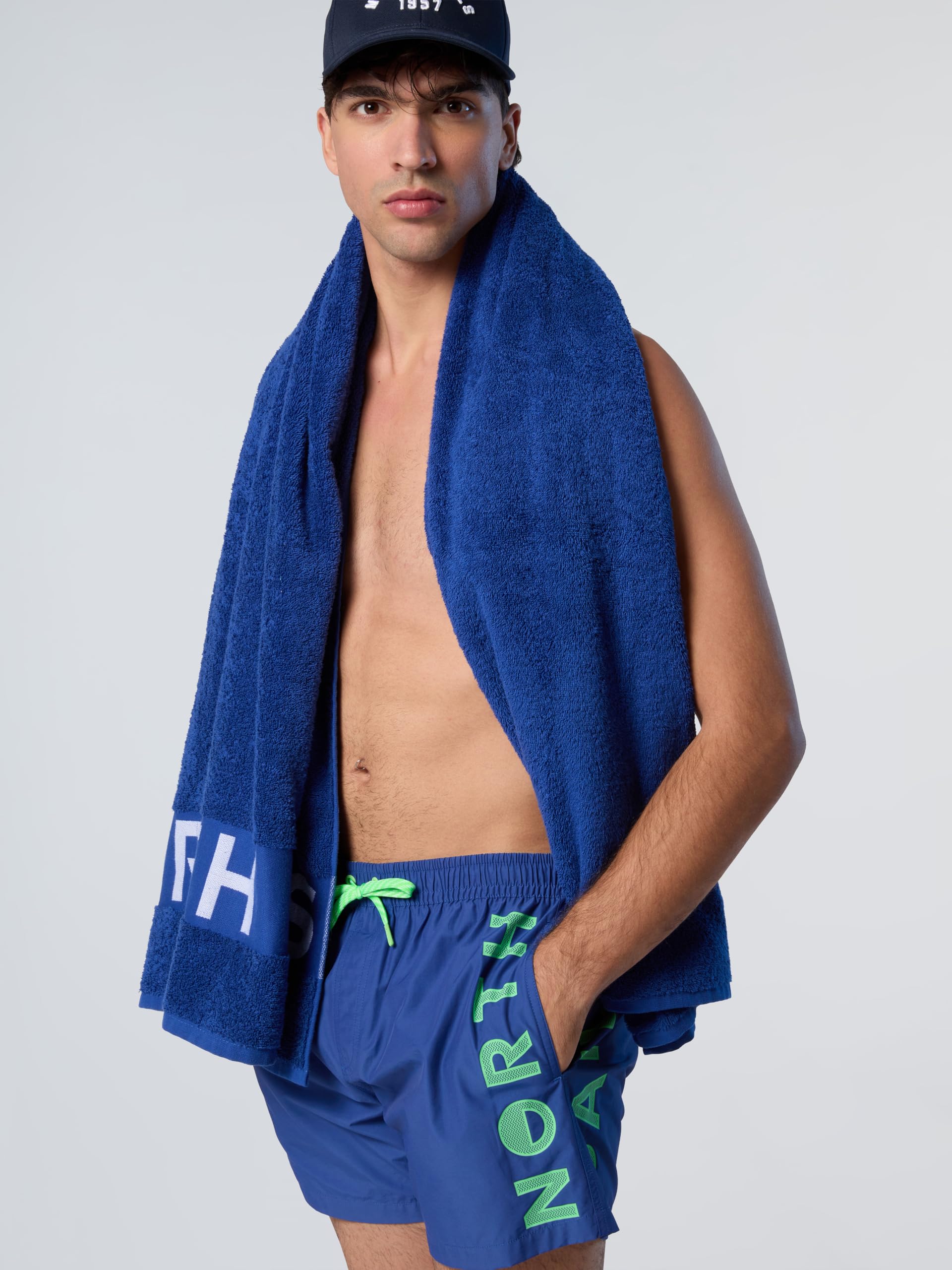NORTH SAILS Boxer Mare Uomo in Cotone e Nylon Riciclato