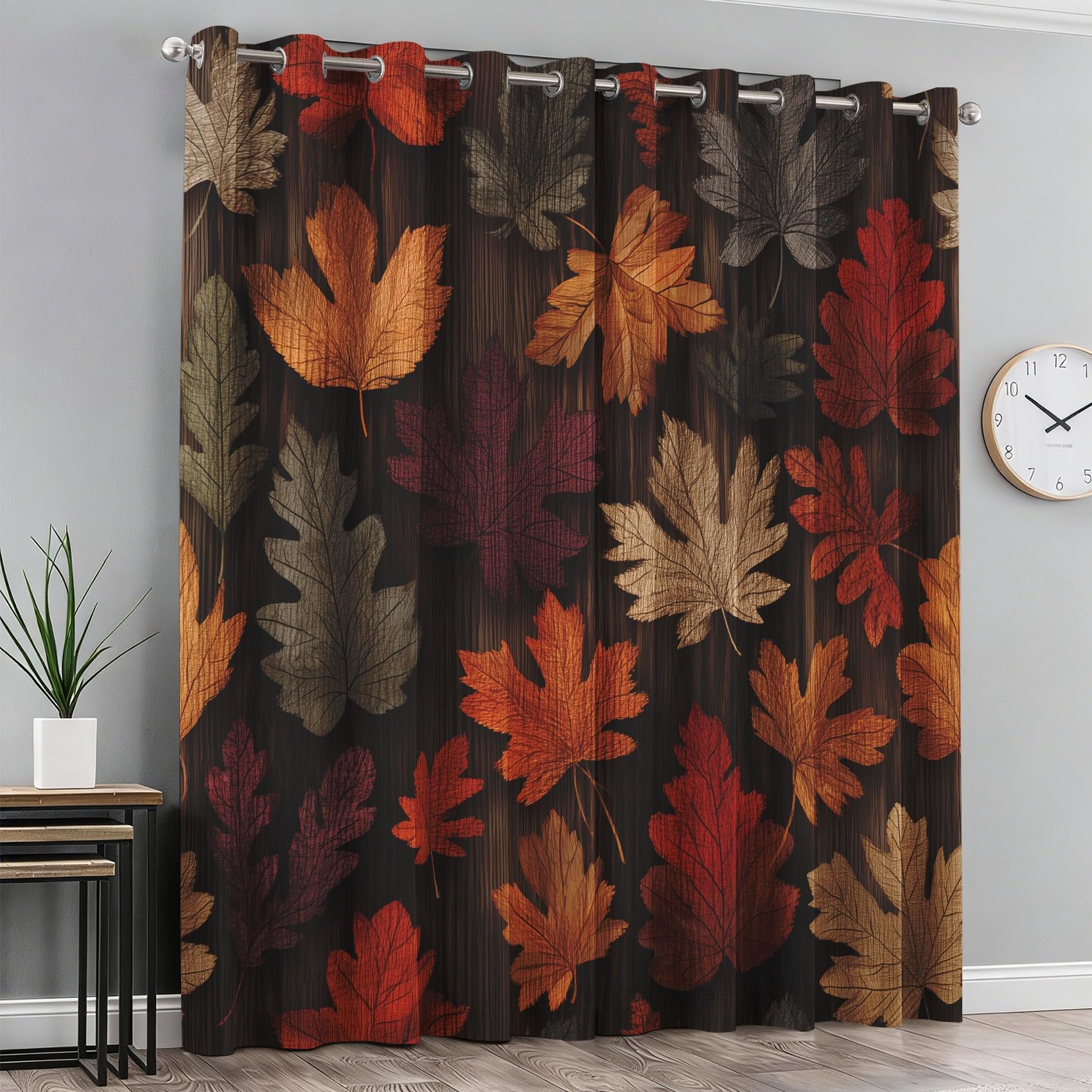 Rideau occultant isolant contre le froid et le jour pour chambre et salon 140x220