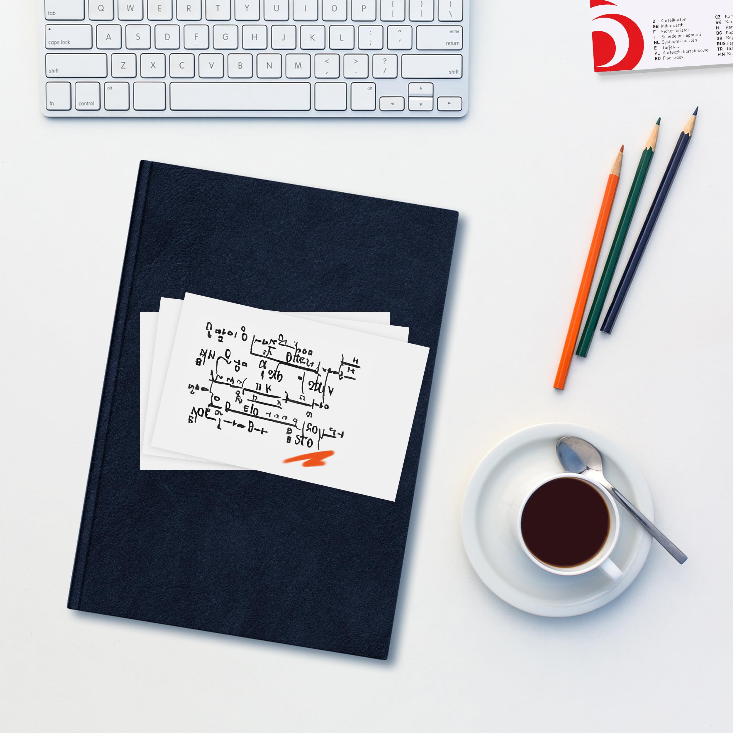 Amazon | Herlitz-10621308- インデックスカード A5 シュリンクラップ