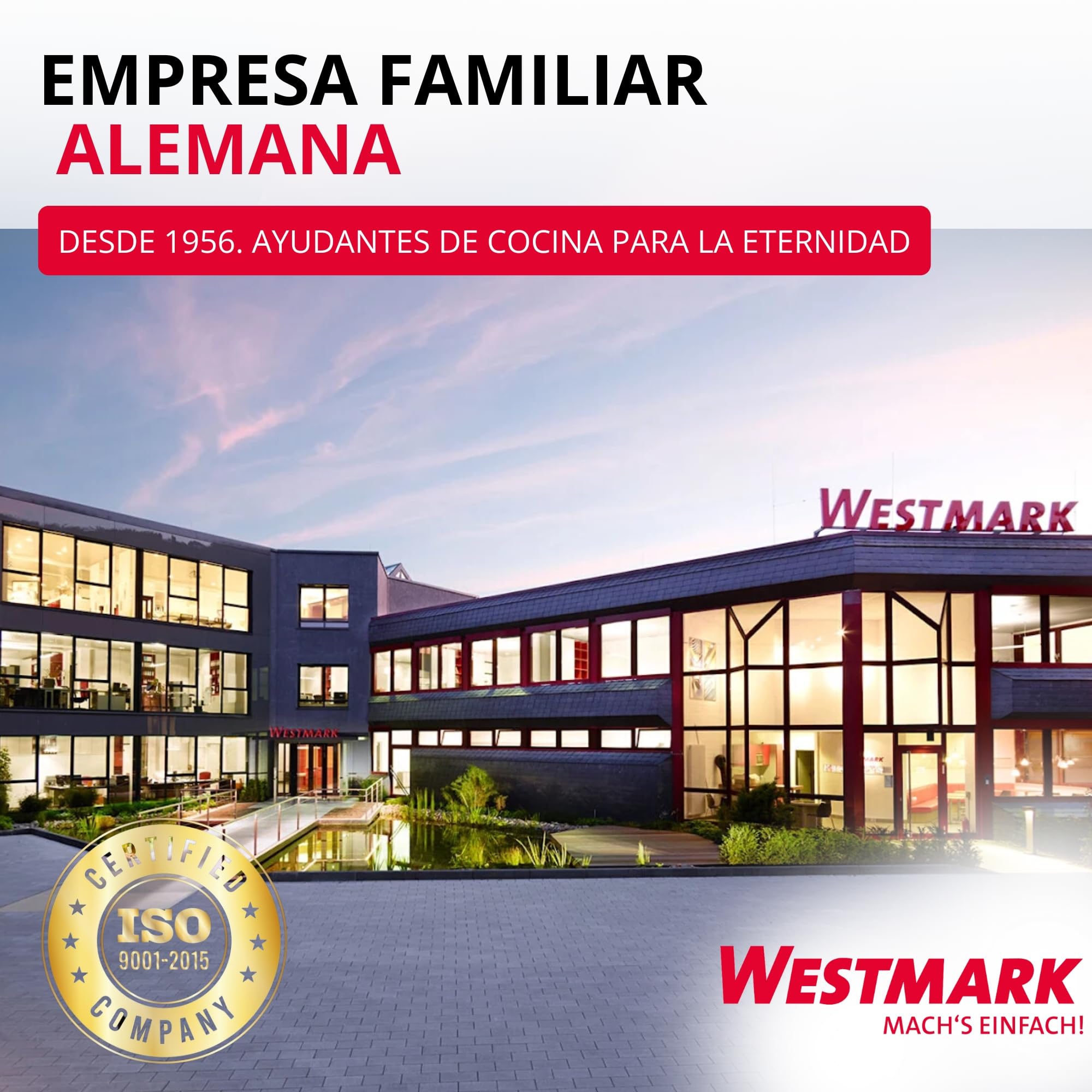 Westmark Abrelatas para mesa, Para restauración / profesionales, Largo: 84 cm, Acero / Acero inoxidable, Sieger Clou 30, 19802260