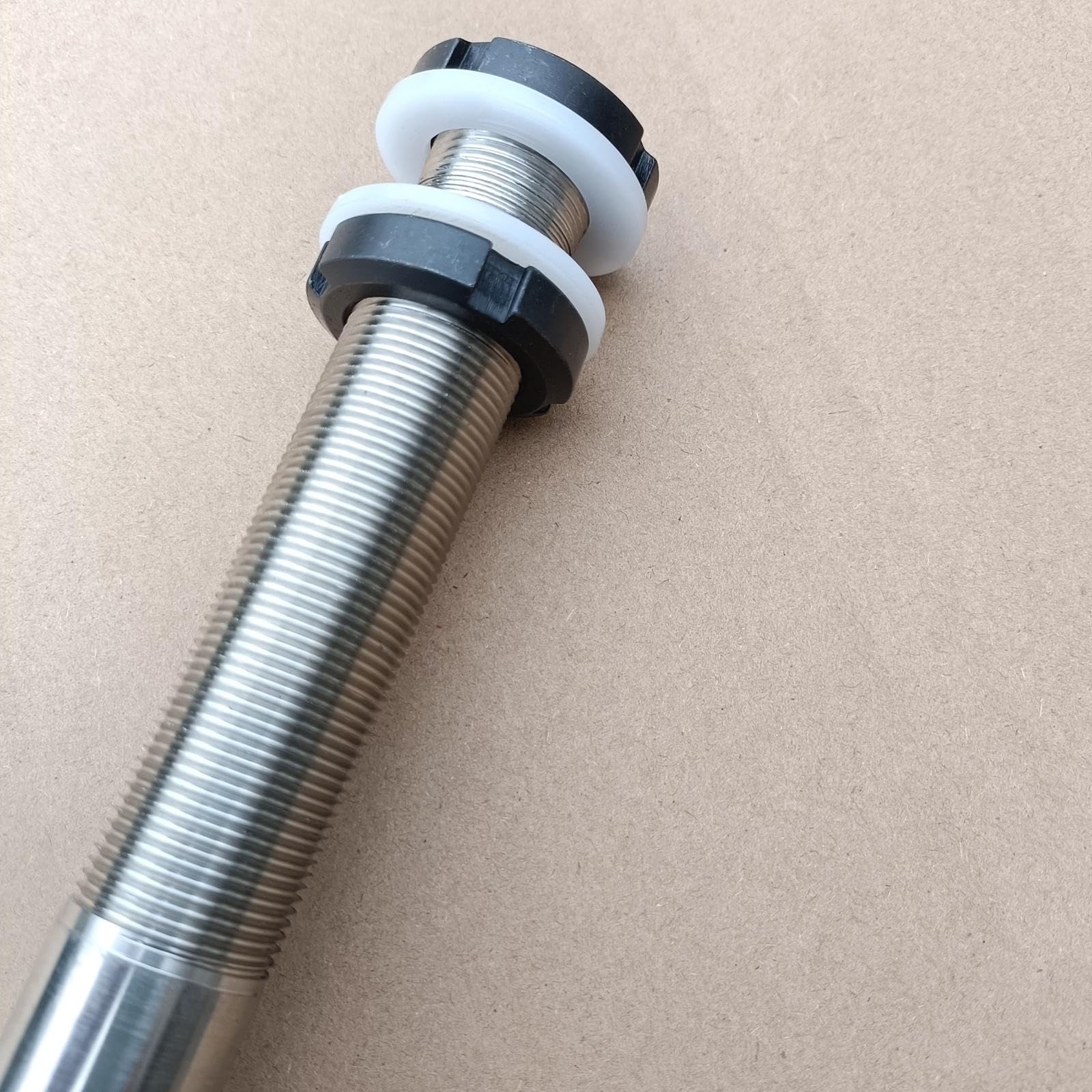 Fancyes Dumbbell Bar Handle Forearm Trainer Home Gym Wrist Fitness Equipment Loadable Lockable Adjustable Forearm Strength Exerciser, Thread Lock