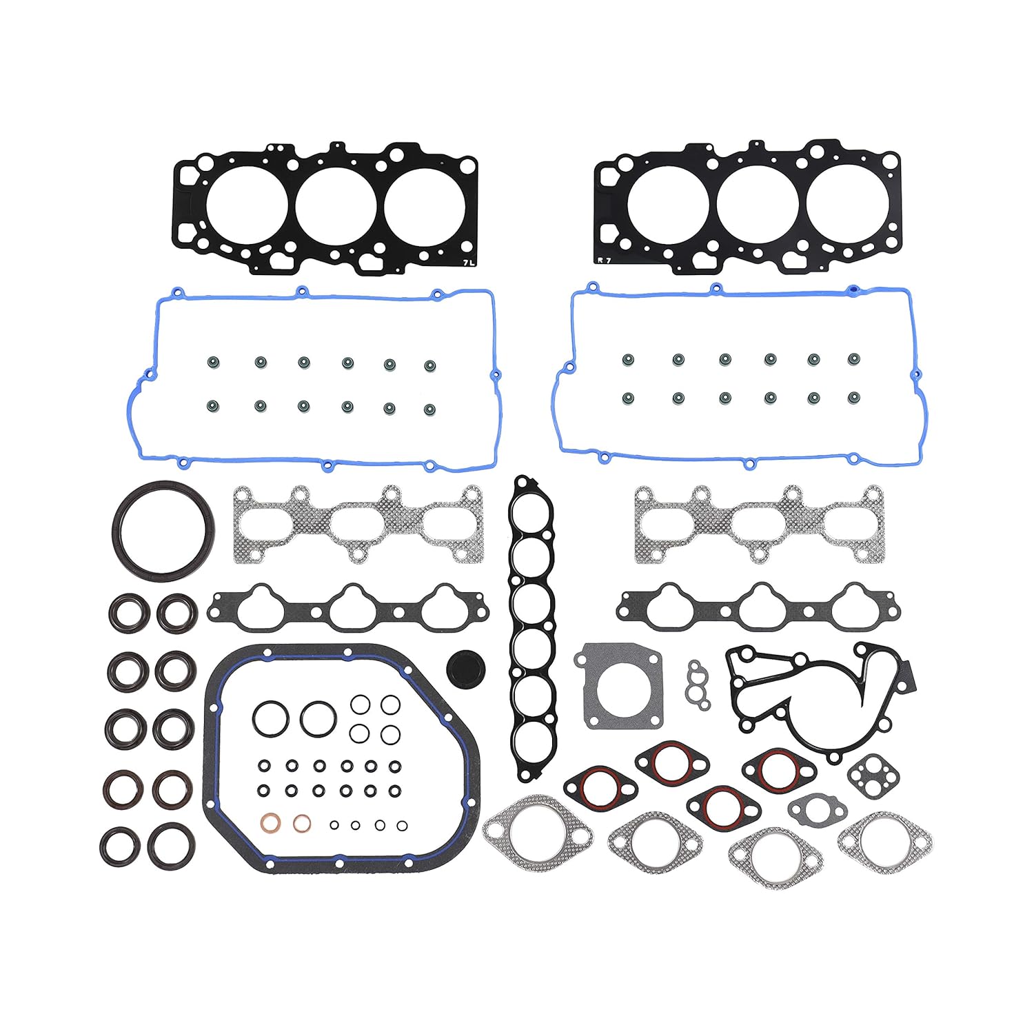DNJ FGS1073 Full Gasket Set for 2003-2010 Hyundai, Kia Optima, Santa Fe, Sonata 2.7L V6 24V DOHC 2656cc