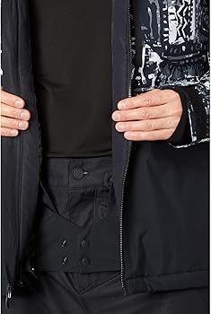 Amazon.com: Quiksilver Mission Printed Block Jacket Snow Heritage