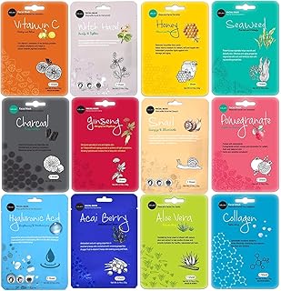 Celavi Essence - Mascarilla facial K-Beauty p...