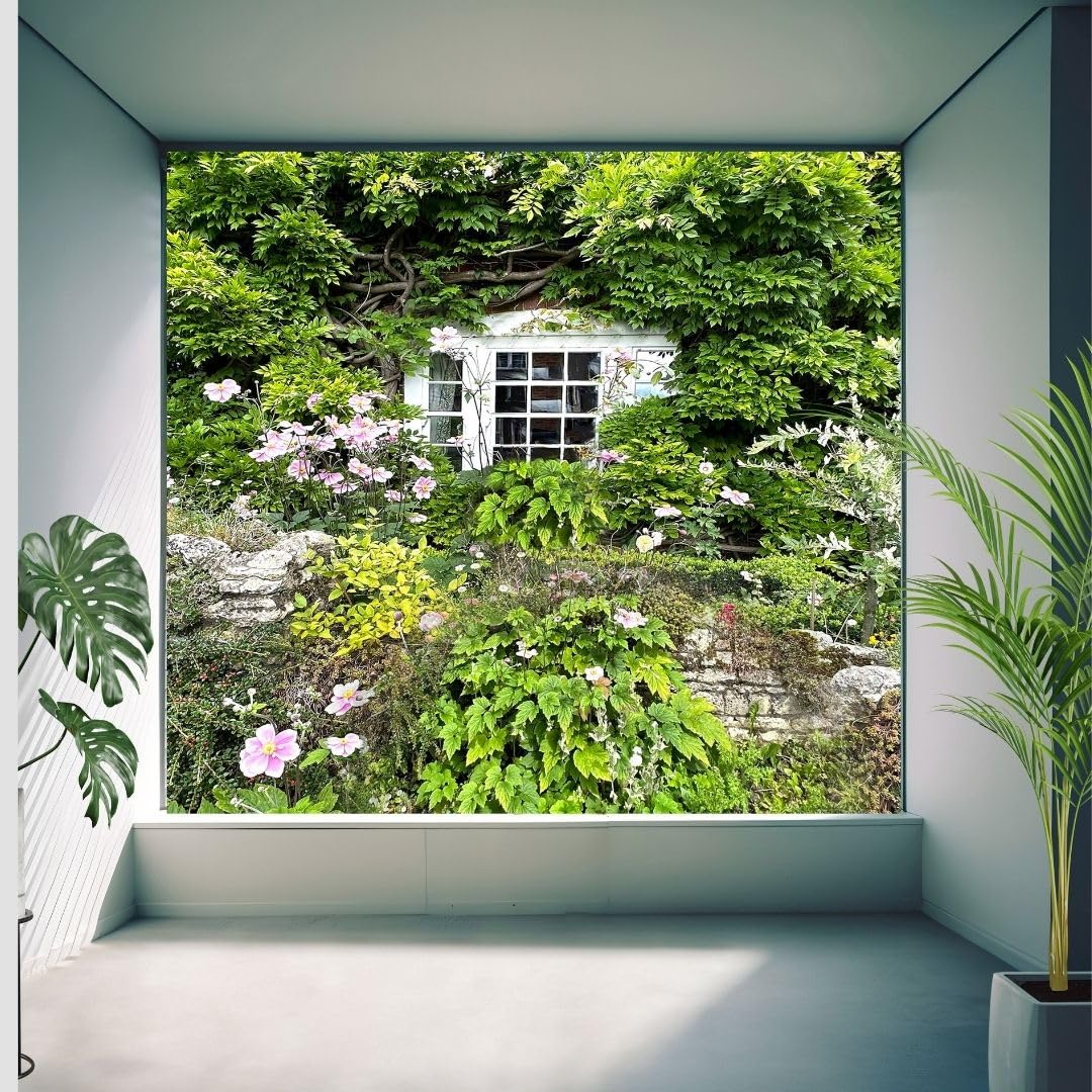 Sabrikas Let Your Creative Spirit Run Free Multicolor Wall Tapestries, 3D Shower Curtain, Garden Murals