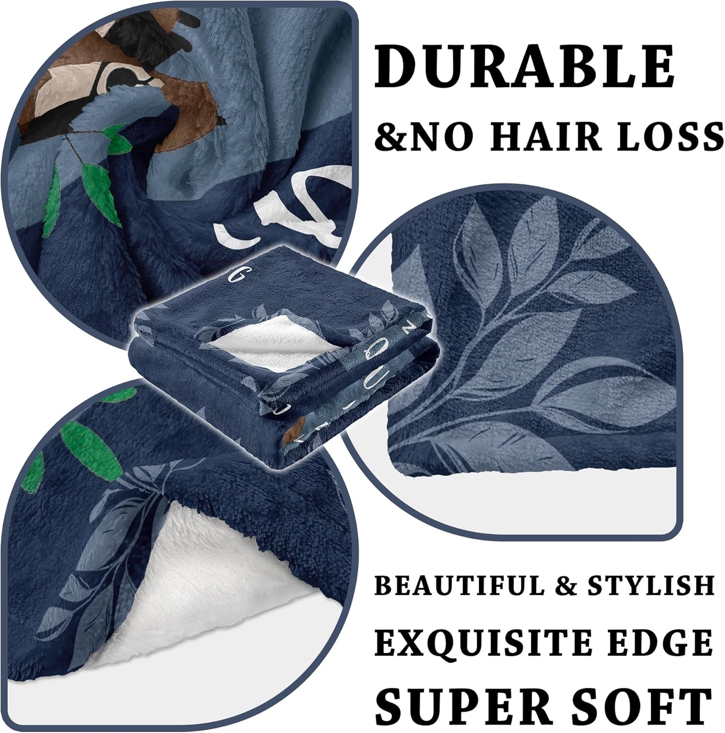 Father's Day Blanket Gifts for Dad, Dad Birthday Gifts, Daddy is Charging Sloth Blanket from Daughter or Son, Best Daddy Ever Gifts, Funny Cool Present for Who Wants Nothing Throws Blanket 60" x 50" - Image 6