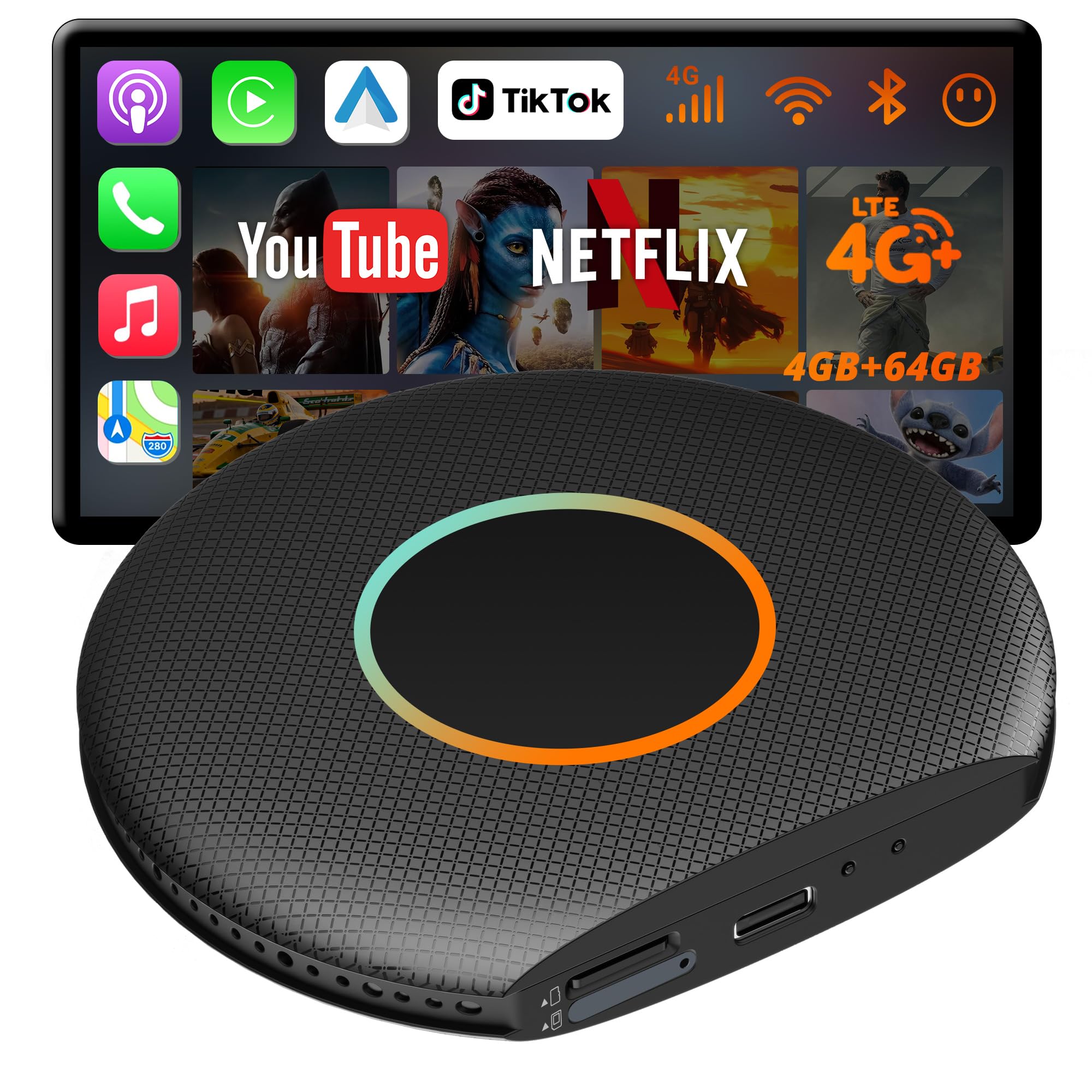 【新品未開封】MYATOTO CarPlay AIボックス Amazon.com: MYATOTO Magic AI Box, Wireless CarPlay/Android Auto