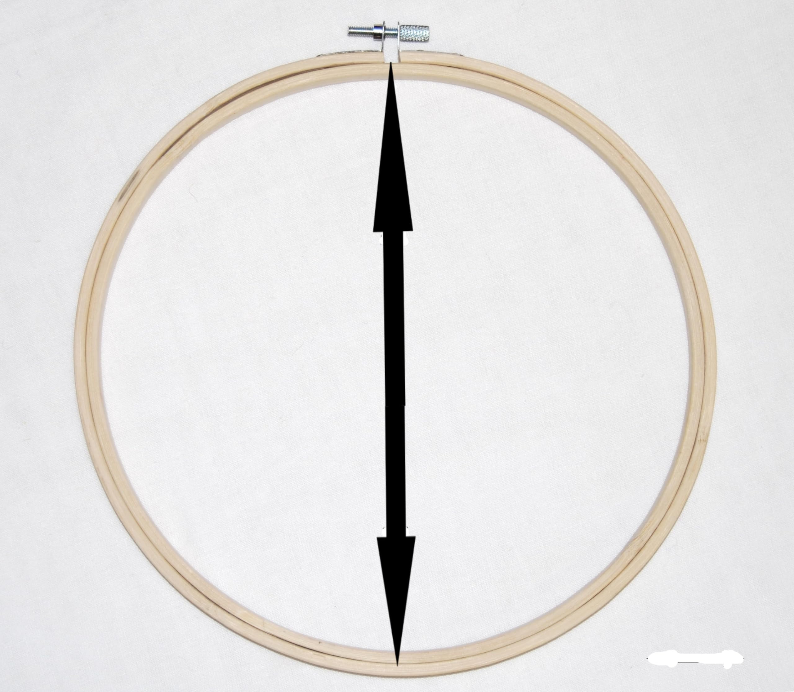 Celloexpress Natural Bamboo Embroidery Rings Hoops - Choice Of Sizes - Cross Stitch / Tapestry Frame (13Cm - 5")