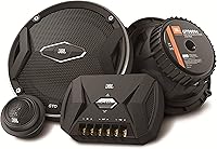 JBL GTO609C 6.5-Inch Premium Component Car Speakers - 270W Power Handling, Plus One Woofer Cones for Deep Bass & Clear Highs