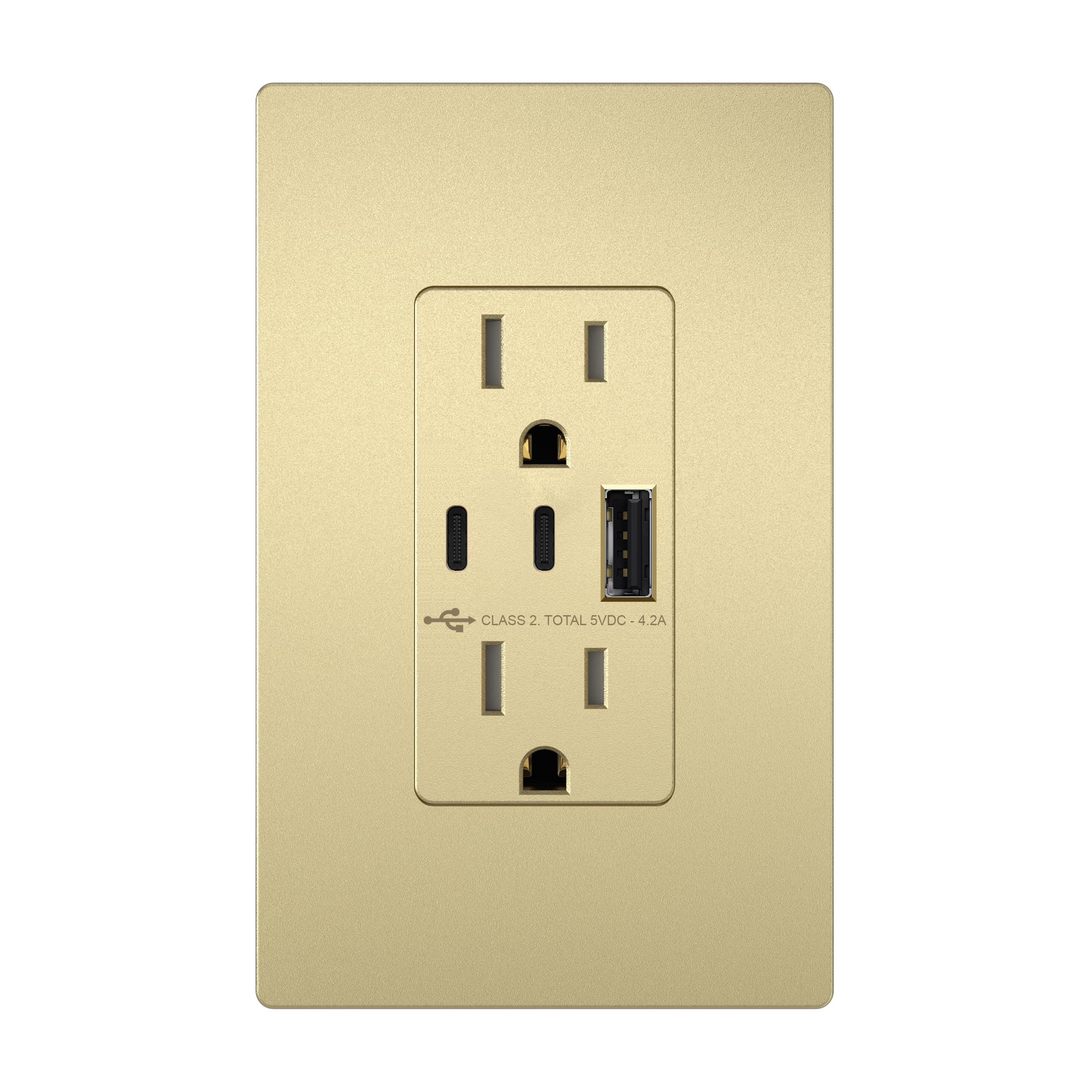 TOPGREENER USB Outlet - Charge 3 Devices! -15